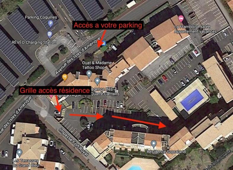 Ferienwohnung Le Sopraland 419, T2 Climatise, Piscine, Parking Agde Exterior foto